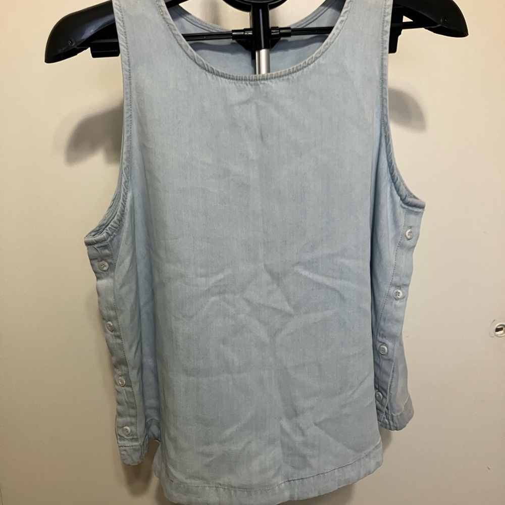 Velvet Heart Light Blue Tank Top